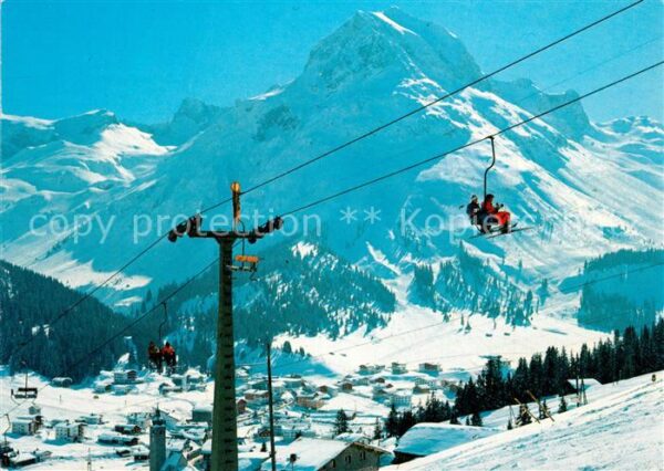 Lech Vorarlberg Schlosskopflift Omeshorn Winter