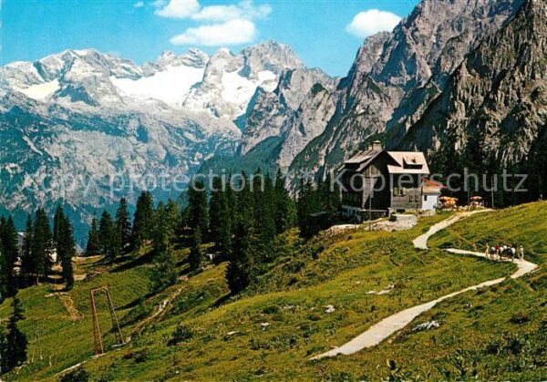Gosausee Gablonzer Hütte Hoher Dachstein Bergsta