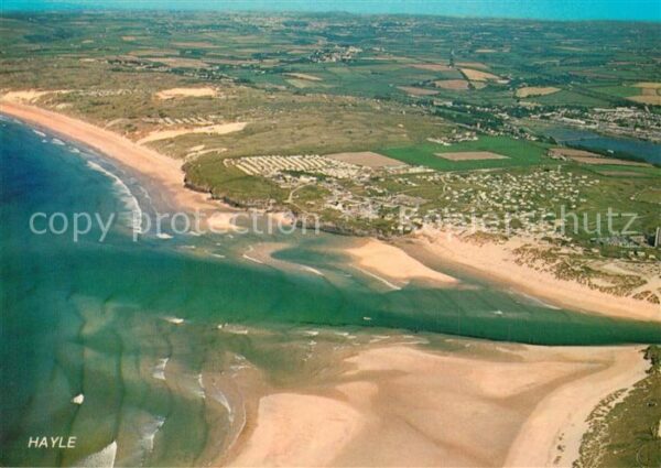 Hayle Penwith Fliegeraufnahme