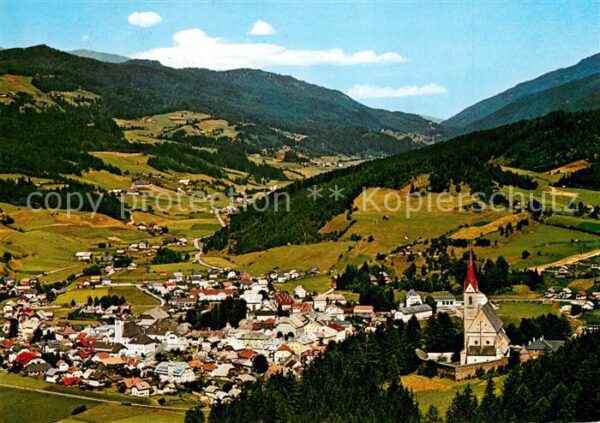 Lungau Fliegeraufnahme Tamsweg Leonhardikirche