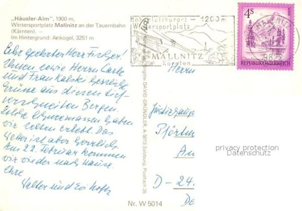 Mallnitz Kaernten Häusler Alm Winter – Bild 2