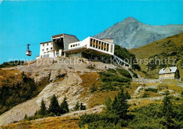 Mallnitz Kaernten Ankogelbahn Mittelstation Höhenrestaura