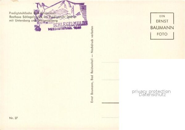 Bad Reichenhall Predigtstuhlbahn Rasthaus Schlegelmulde – Bild 2