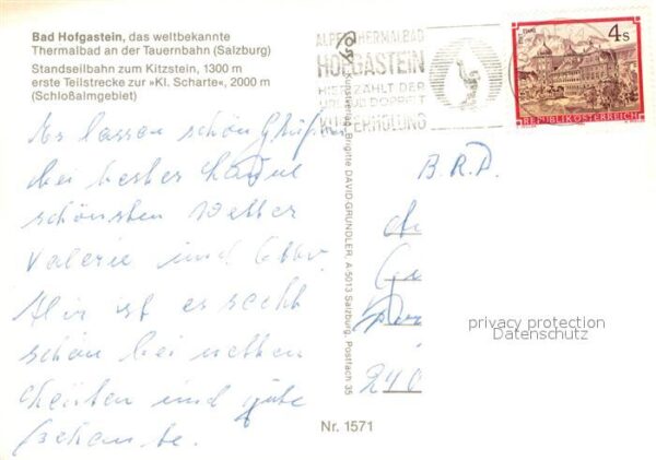 Bad Hofgastein Schlossalmbahn – Bild 2