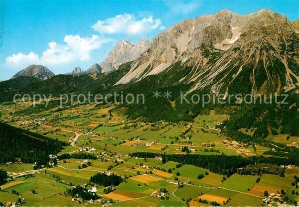 Ramsau Dachstein Steiermark Fliegeraufnahme Röthelstein Bischofsmüt
