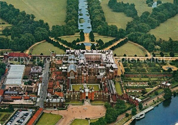 Middlesex Fliegeraufnahme Hampton Court Palace