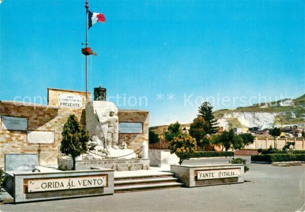 Trapani Denkmal 60 Regiment Calabria
