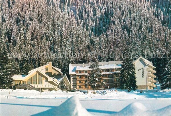 Brasso Brasov Kronstadt Hotel Teleferic Winteraufnahme
