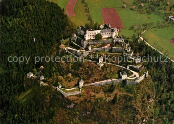 Hochosterwitz Burg Fliegeraufnahme
