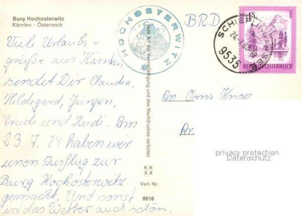Hochosterwitz Burg Fliegeraufnahme – Bild 2