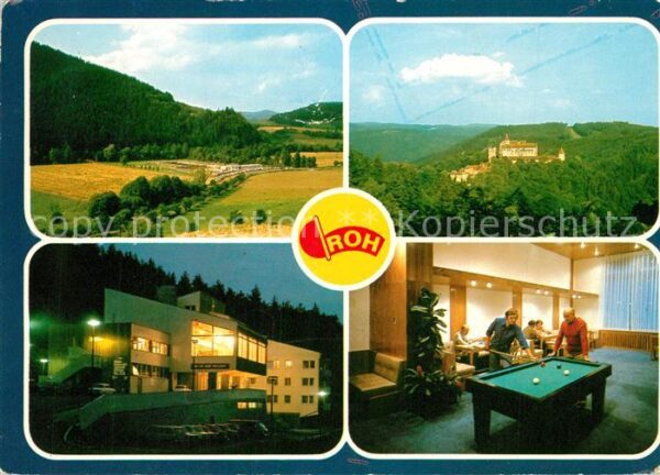 Nedvedice Okres Venkov Sanatorium Roh Billard Nachtaufnahme Bu