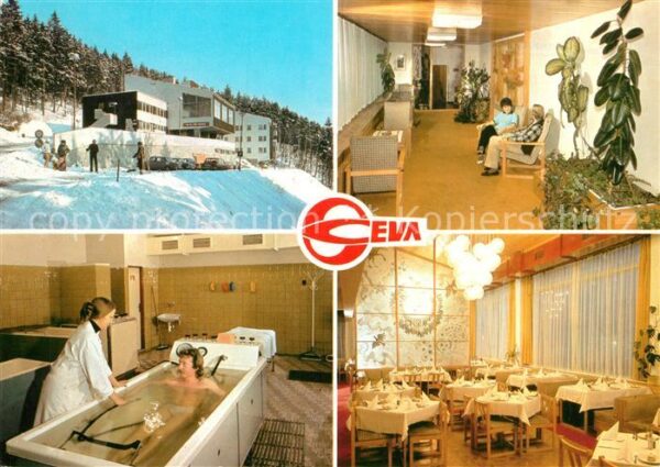 Nedvedice Okres Venkov Sanatorium Seva Winterlandschaft