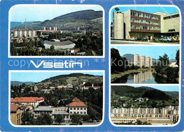 Vsetin Stadtpanoramen