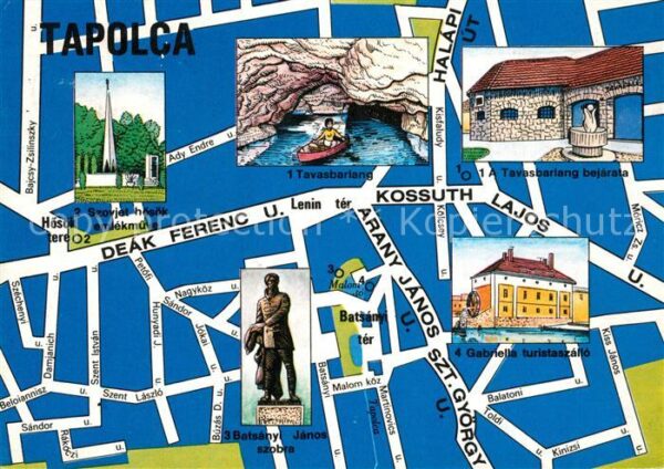 Tapolca Panoramakarte