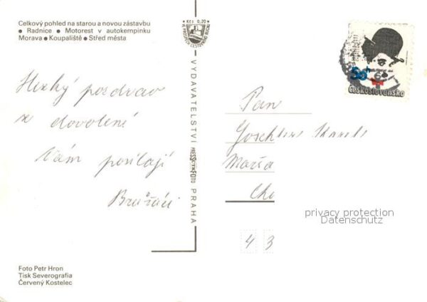 Mueglitz Mohelnice Czechia Rathaus Stadtansichten Kirche – Bild 2