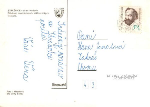 Straznice Maehren Kirche Volkstracht – Bild 2