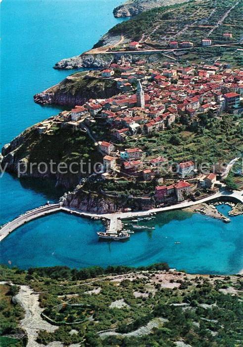 Vrbnik Fliegeraufnahme Krku