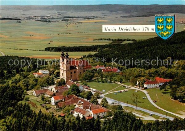 Maria Dreieichen Fliegeraufnahme Bründlkapelle Graselhöh