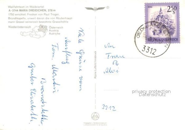 Maria Dreieichen Fliegeraufnahme Bründlkapelle Graselhöh – Bild 2