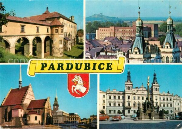 Pardubice Pardubitz Schloss Kastel Bartolomeje Rathaus