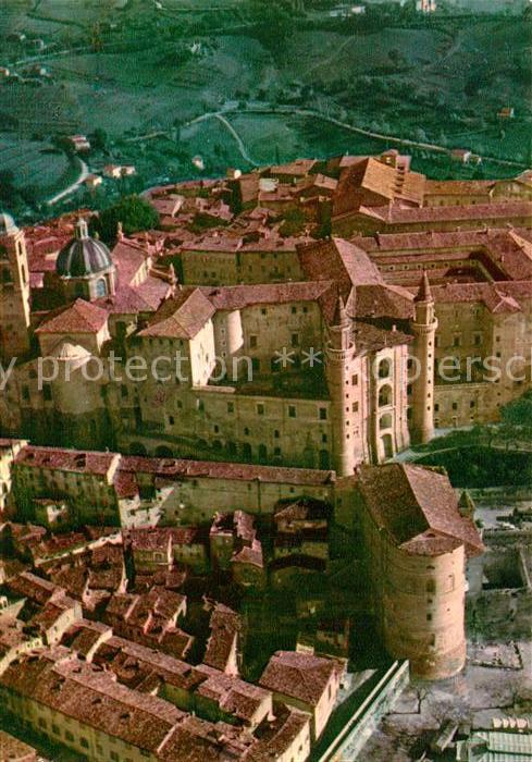 Urbino Fliegeraufnahme Herzogliches Palast