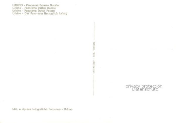 Urbino Fliegeraufnahme Herzogliches Palast – Bild 2