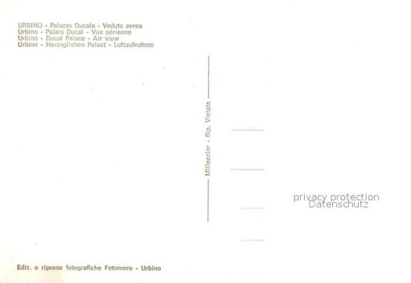 Urbino Fliegeraufnahme Herzoglicher Palast – Bild 2