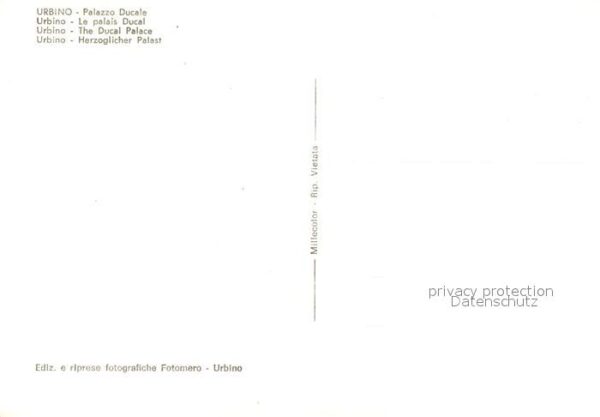 Urbino Fliegeraufnahme Palazzo Ducale – Bild 2
