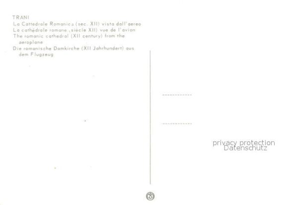 Trani Fliegeraufnahme Kathedrale Romanica – Bild 2