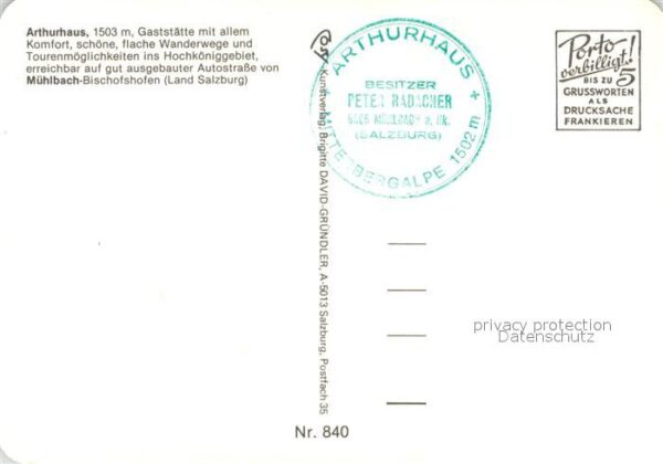 Arthurhaus Autostraße Mühlbach Bischofshofen – Bild 2