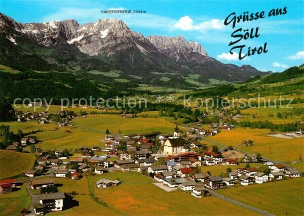 Soell Tirol Fliegeraufnahme