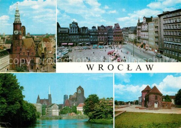 Wroclaw Rathaus Marktplatz