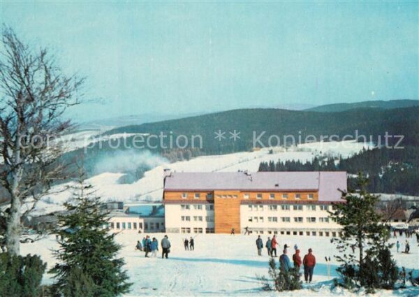 Sumava Czechia Churanov Hotel Winter