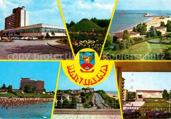 Mangalia Bahnhof Strand Stadtansichten