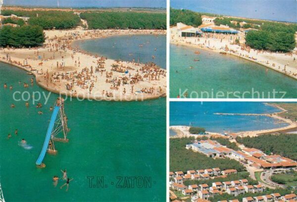 Zadar Zadra Zara Fliegeraufnahme Strand Ferienhäuser