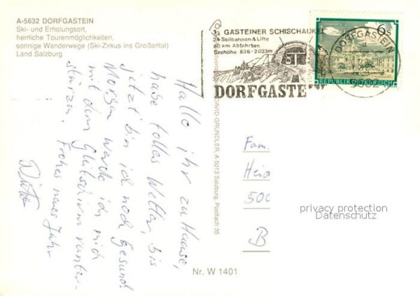 Dorfgastein Wengeralm Schwimmbad Skiparadies – Bild 2