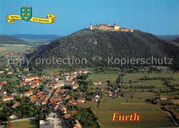 Furth Goettweig Fliegeraufnahme Benediktinerstift
