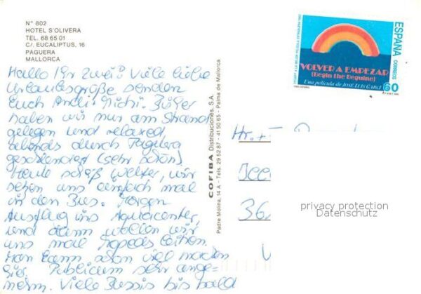 Paguera Mallorca Islas Baleares Hotel S Olivera – Bild 2