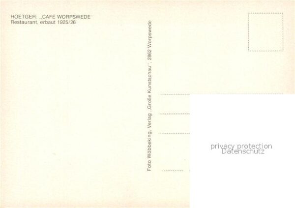 Worpswede Hoetger Cafe – Bild 2