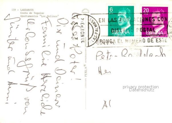 Lanzarote Kanarische Inseln Apartamentos Los Molinos – Bild 2