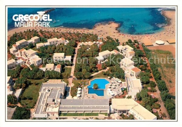 Crete Fliegeraufnahme Grecotel Malia Park