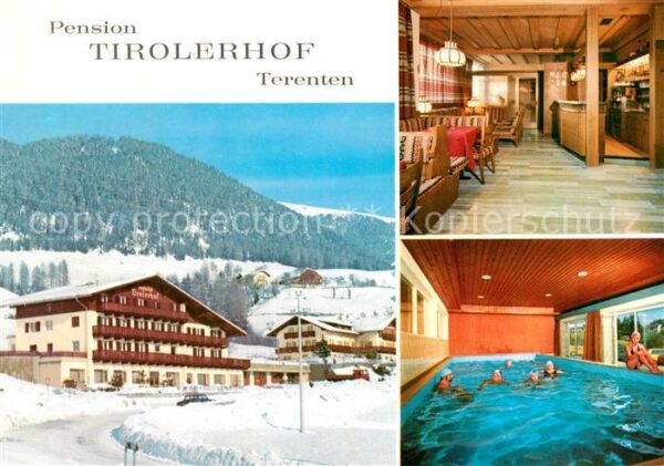 Terenten Vintl Suedtirol Pension Tirolerhof Winter Hallenbad