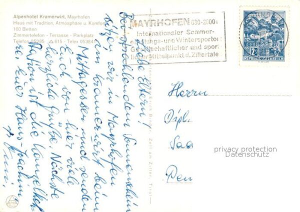 Mayrhofen Zillertal Alpenhotel Kramerwirt – Bild 2