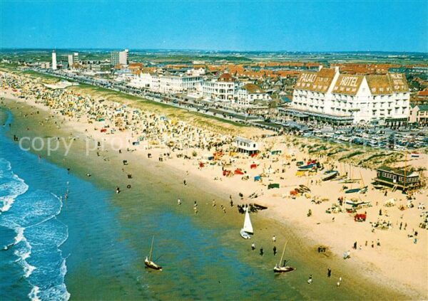 Noordwijk aan Zee  Fliegeraufnahme Strand