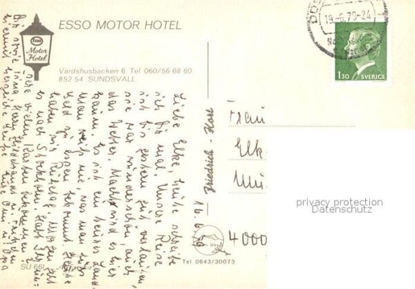 Sundsvall Esso Motor Hotel – Bild 2