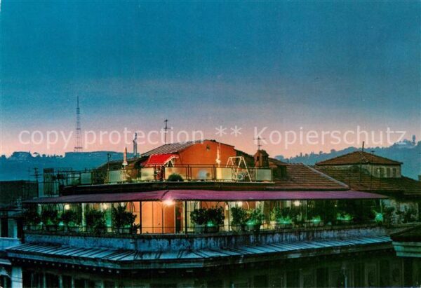 Roma Rom Hotel Atlante Abendstimmung