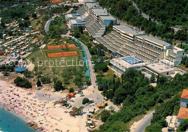 Rabac Kroatien Fliegeraufnahme
