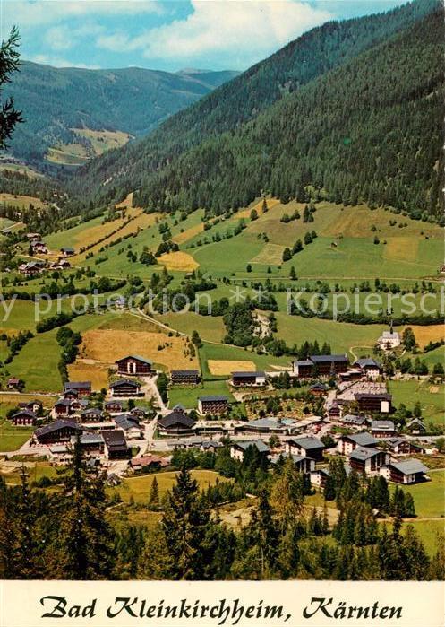 Bad Kleinkirchheim Kaernten Fliegeraufnahme