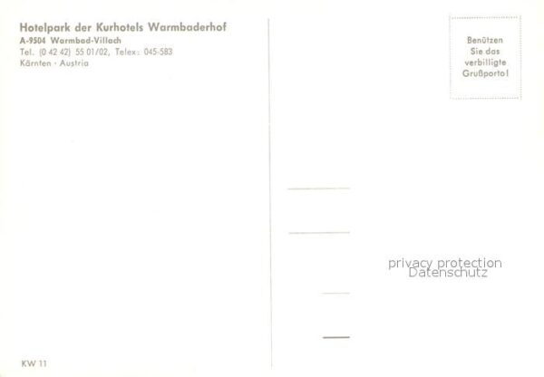 Villach Kaernten Hotelpark Kurhotel Warmbaderhof – Bild 2