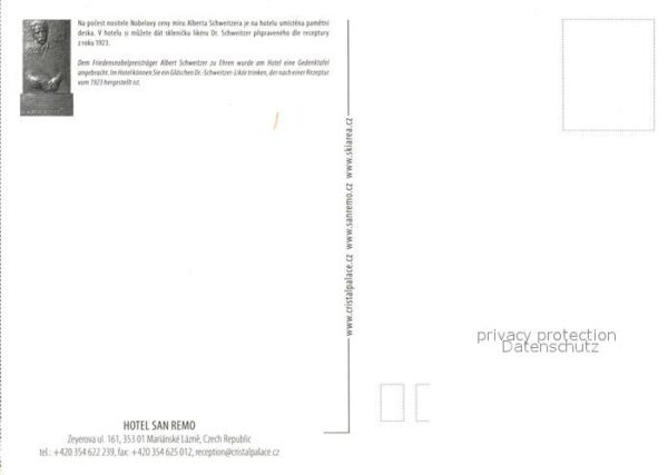 Marianske Lazne Hotel San Remo – Bild 2